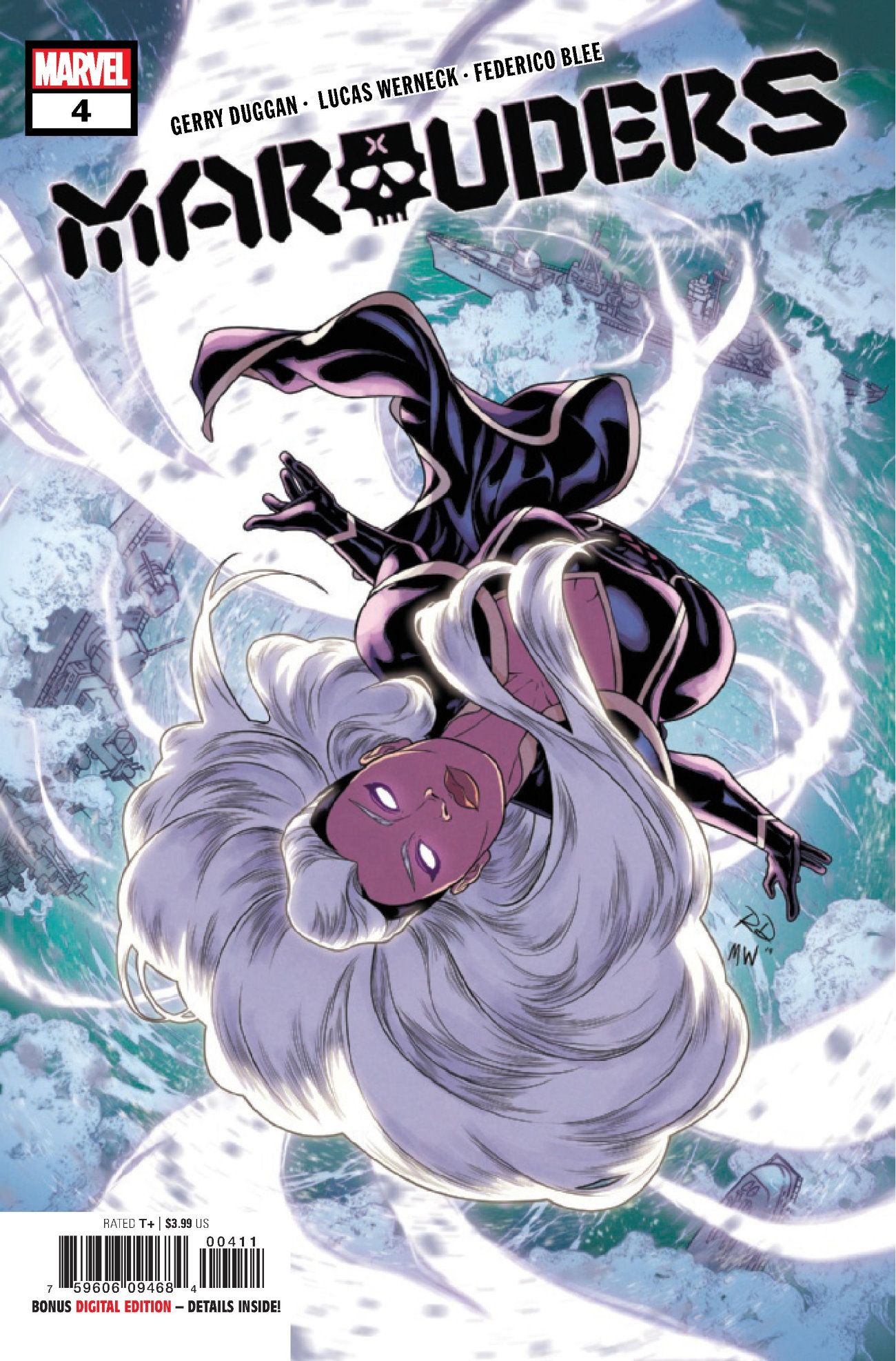 Marauders Comic 4 Cover