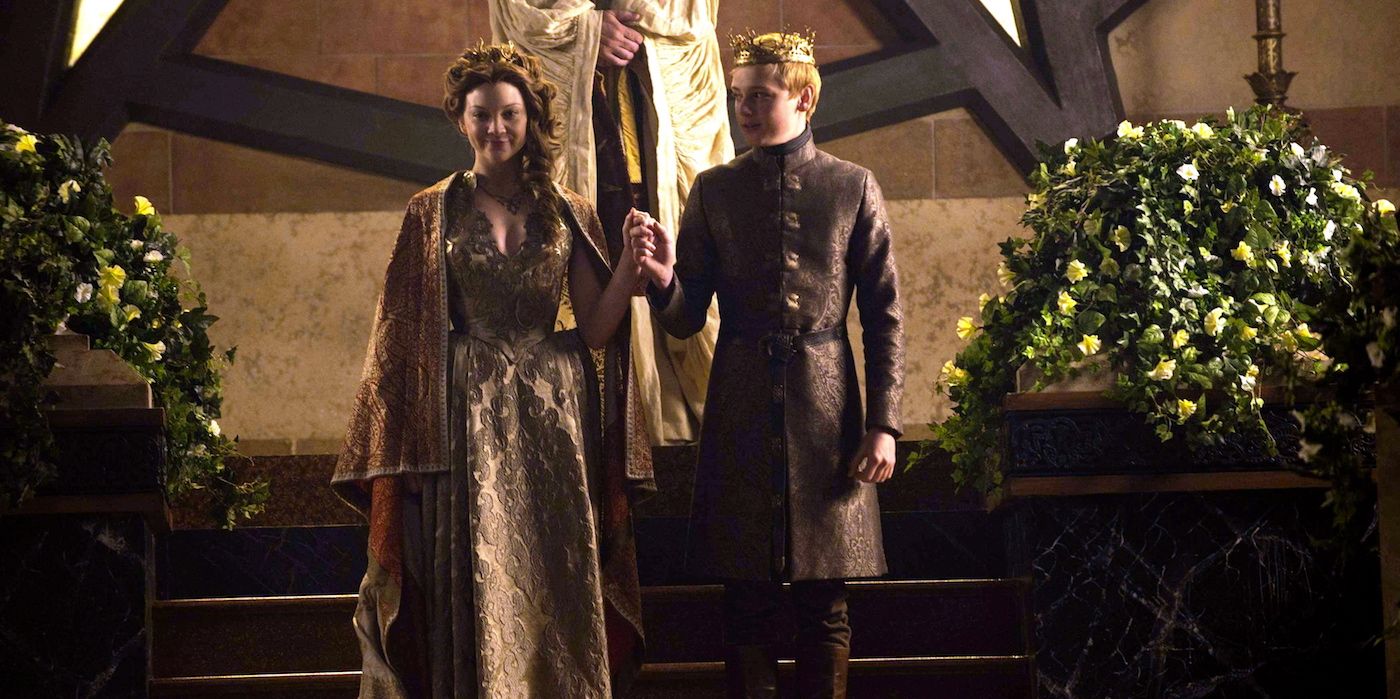 Margaery Tyrell and Tommen wedding