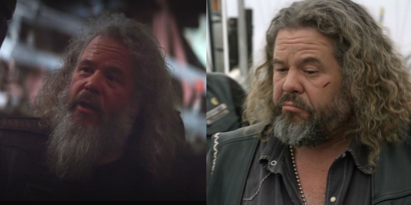 Mark Boone Junior as Ranzar Ran Malk in The Mandalorian and Sons of Anarchy