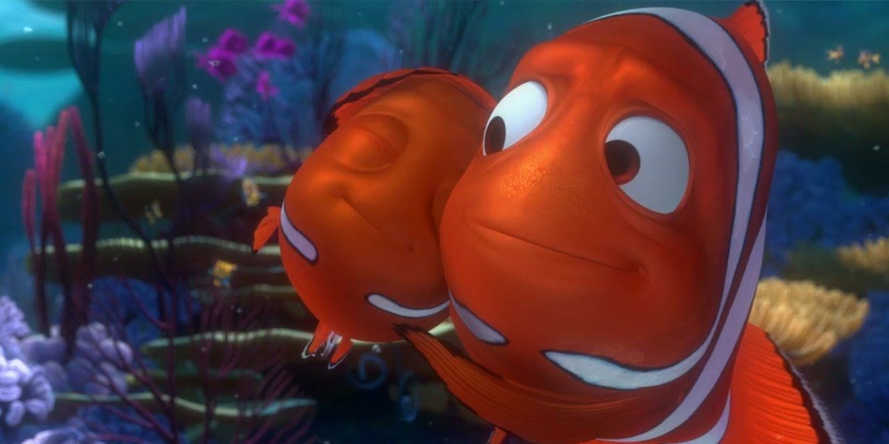 Marlin and Nemo in Finding Nemo