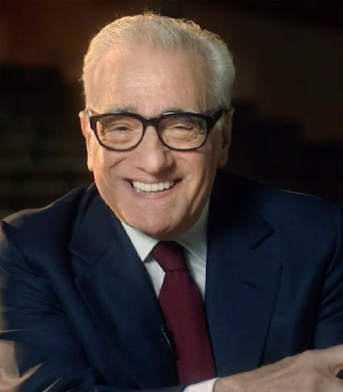 Martin Scorsese Laughing Vertical