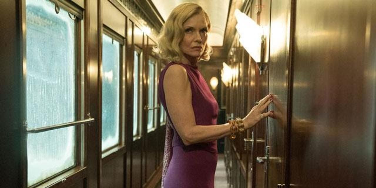 Michelle Pfeiffer in Murder on the Orient Express, 2017