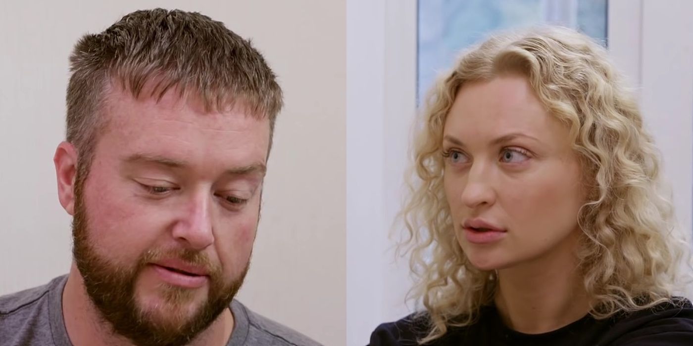 Mike and Natalie 90 Day Fiancé emotional expressions side by side
