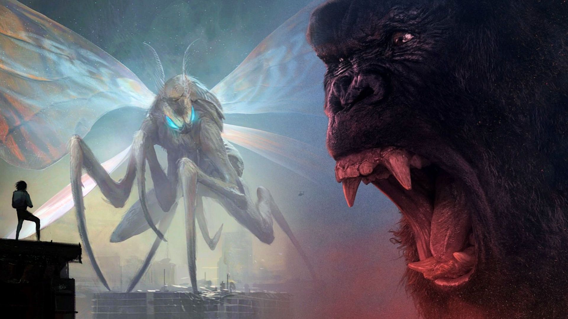 Mothra and Kong Video Image