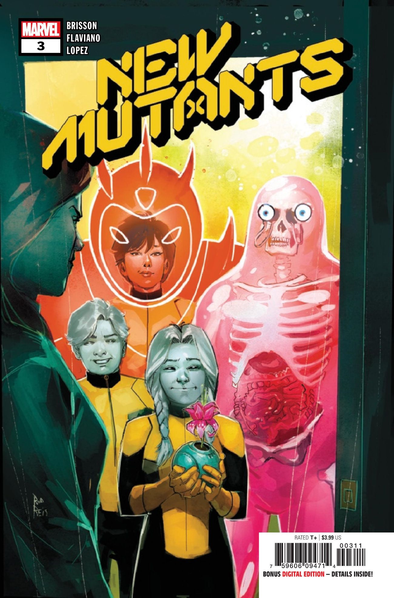 New Mutants 3 Comic Cover
