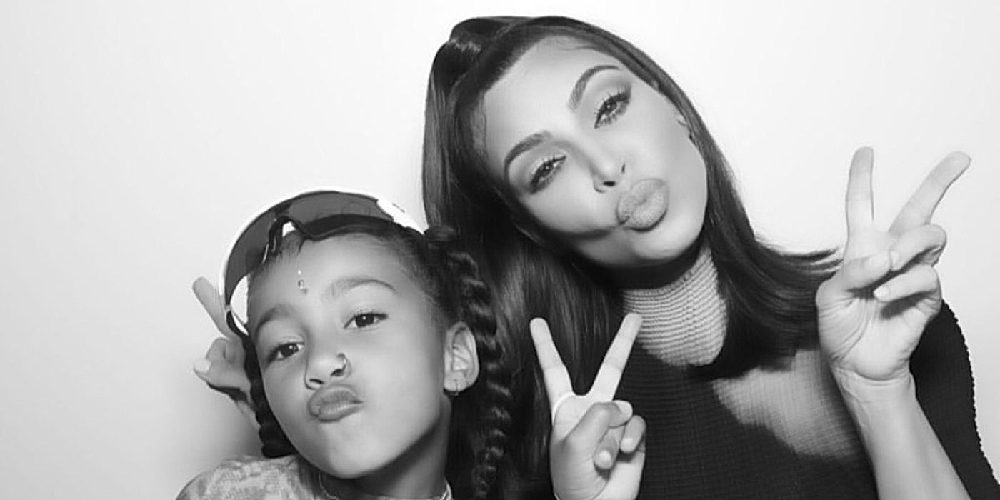 North West and Kim Kardashian Keeping Up with the Kardashians