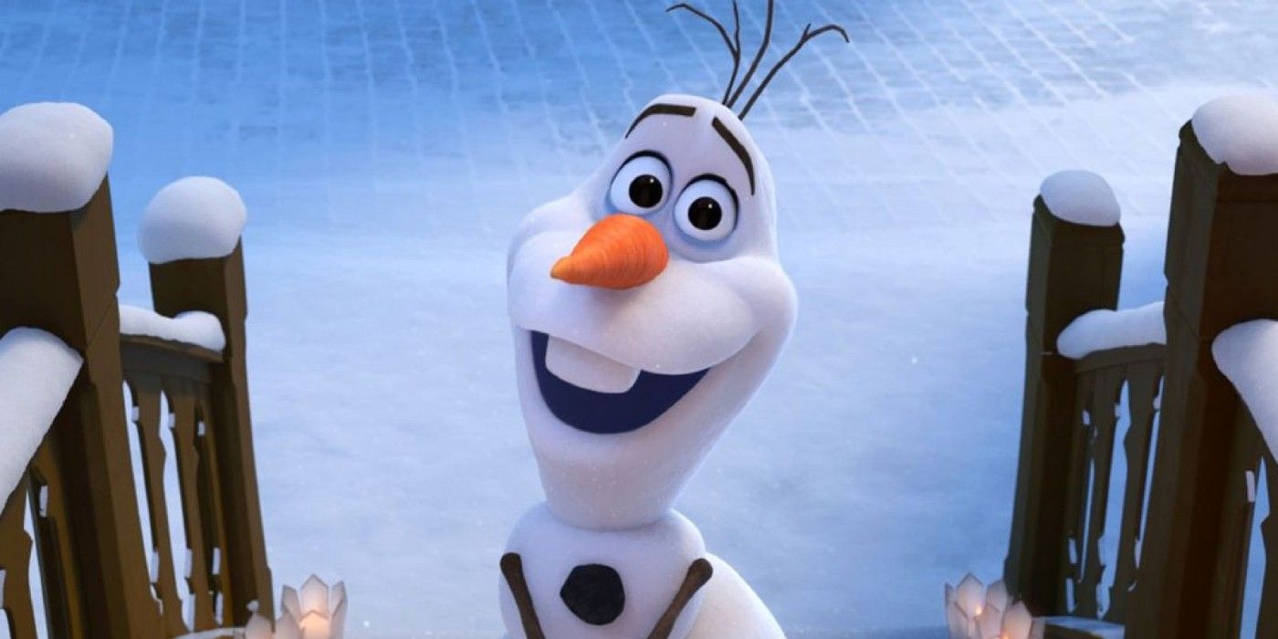 frozen olaf melting scene