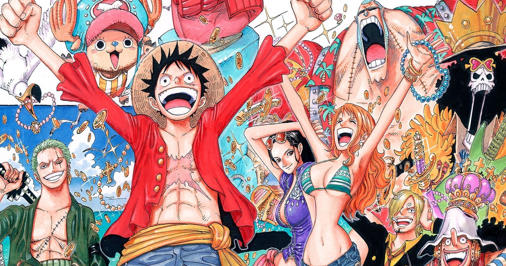 One piece tattoos, One piece comic, One piece manga