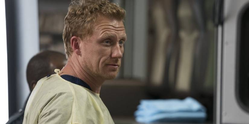 Owen Hunt smirking in Grey's Anatomy