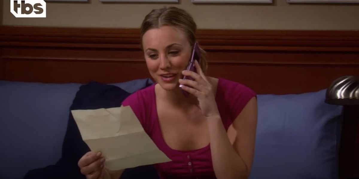 PENNY reading sheldons letters - bbt