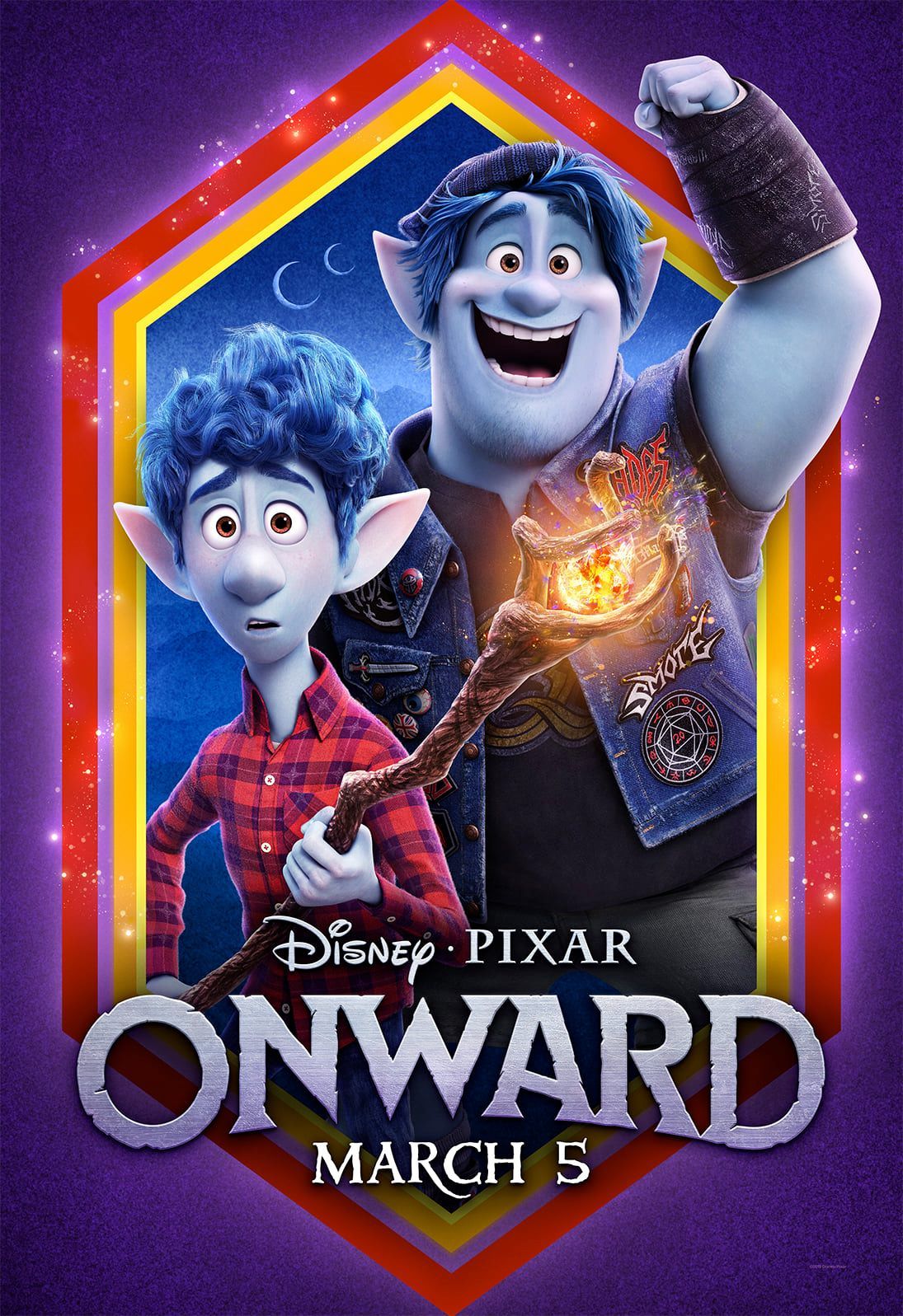 Pixar Onward Ian Barley character poster