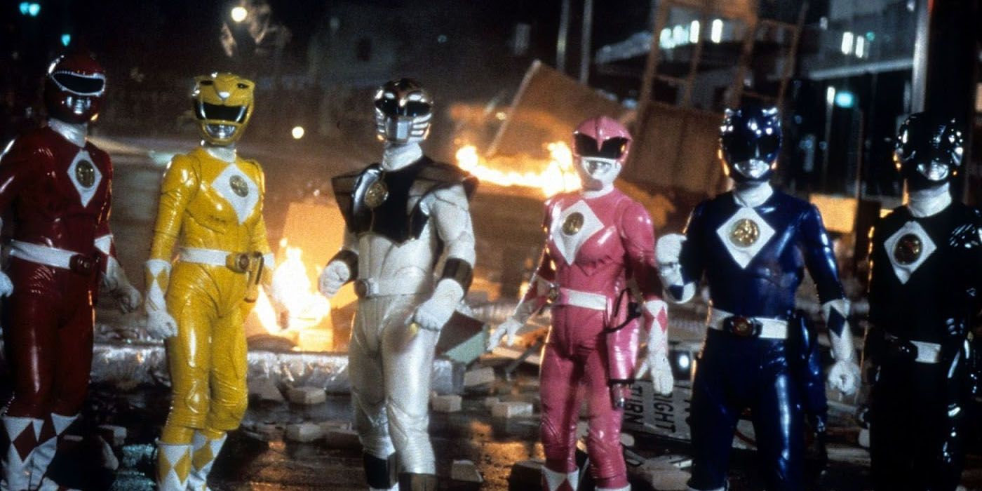 Power Rangers en la película de 1995