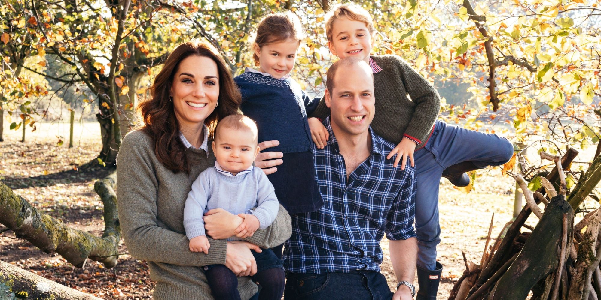Prince William, Kate Middleton, and Prince George, Princess Charlotte, and Prince Louis