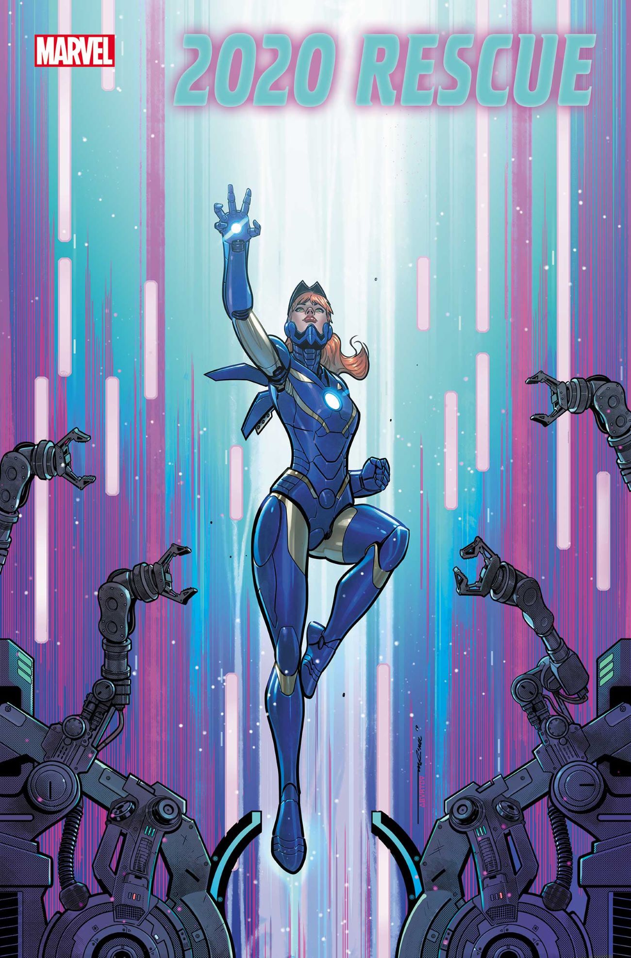 Rescue 2020 Marvel Comic Cover