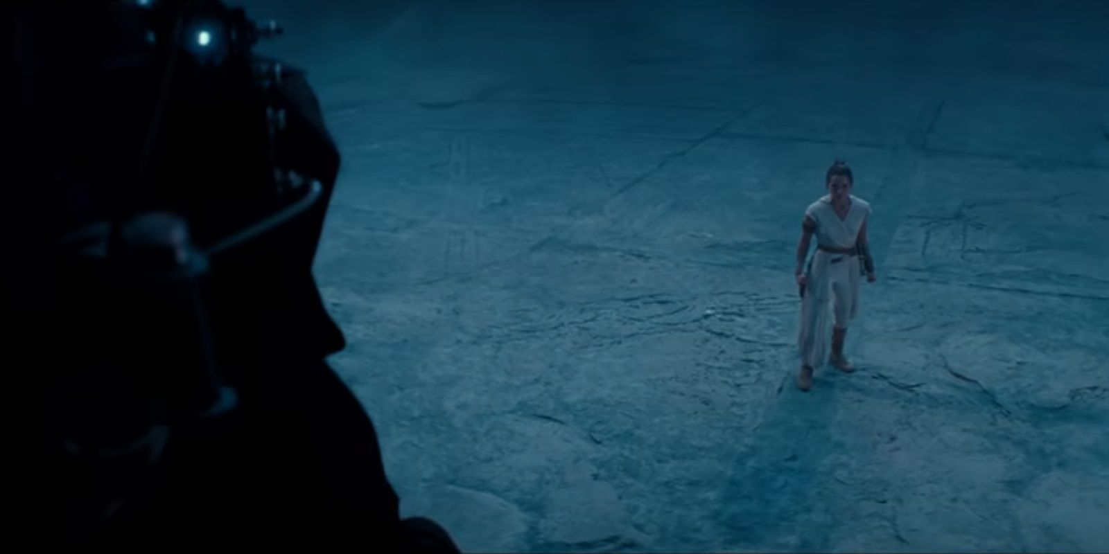 Rey meets Palpatine in Star Wars: The Rise of Skywalker