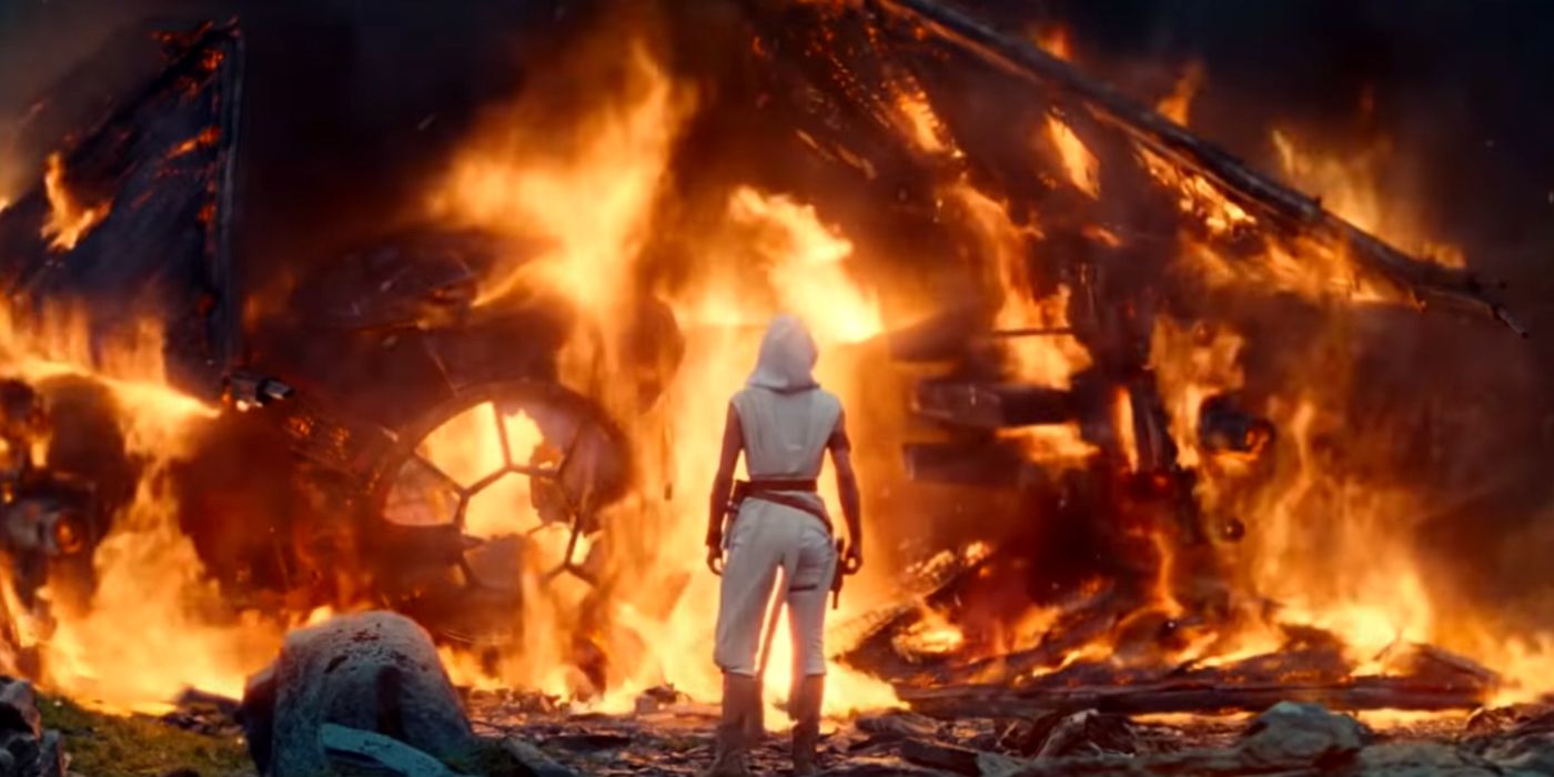 Rey Star Wars Rise Skywalker Backstory Palpatine Trailer TV