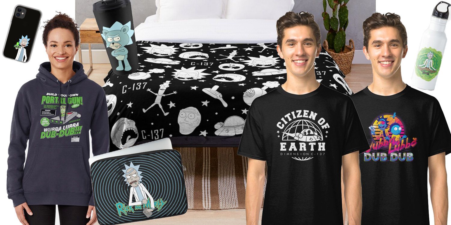 Rick and Morty Redbubble Giveaway Prize Pack