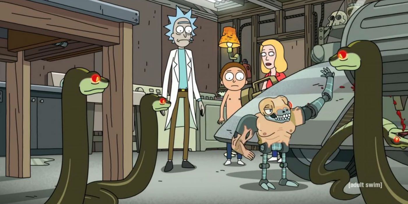 Rick and Morty Snake Episode