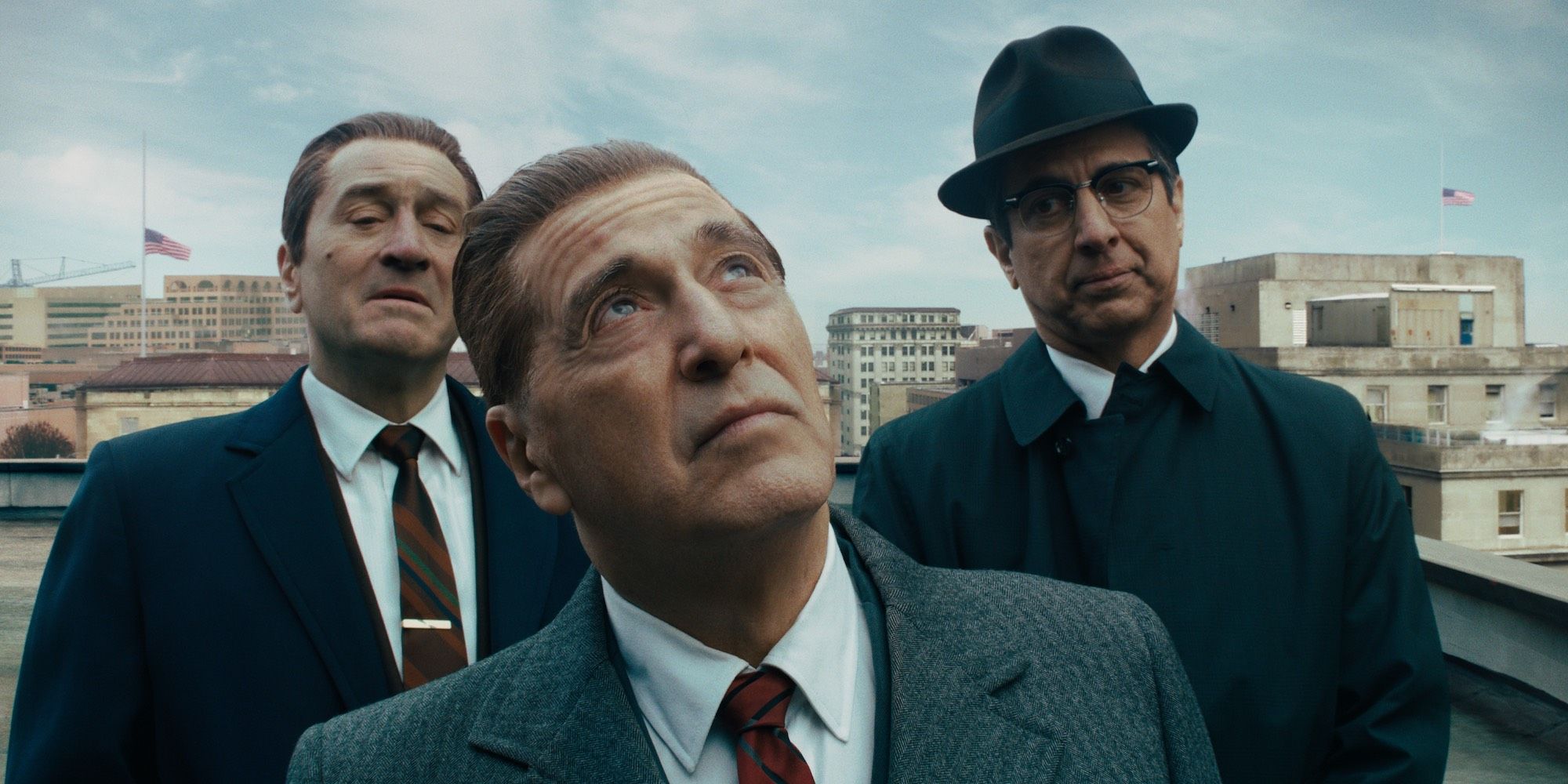 Robert De Niro, Al Pacino and Ray Romano in The Irishman