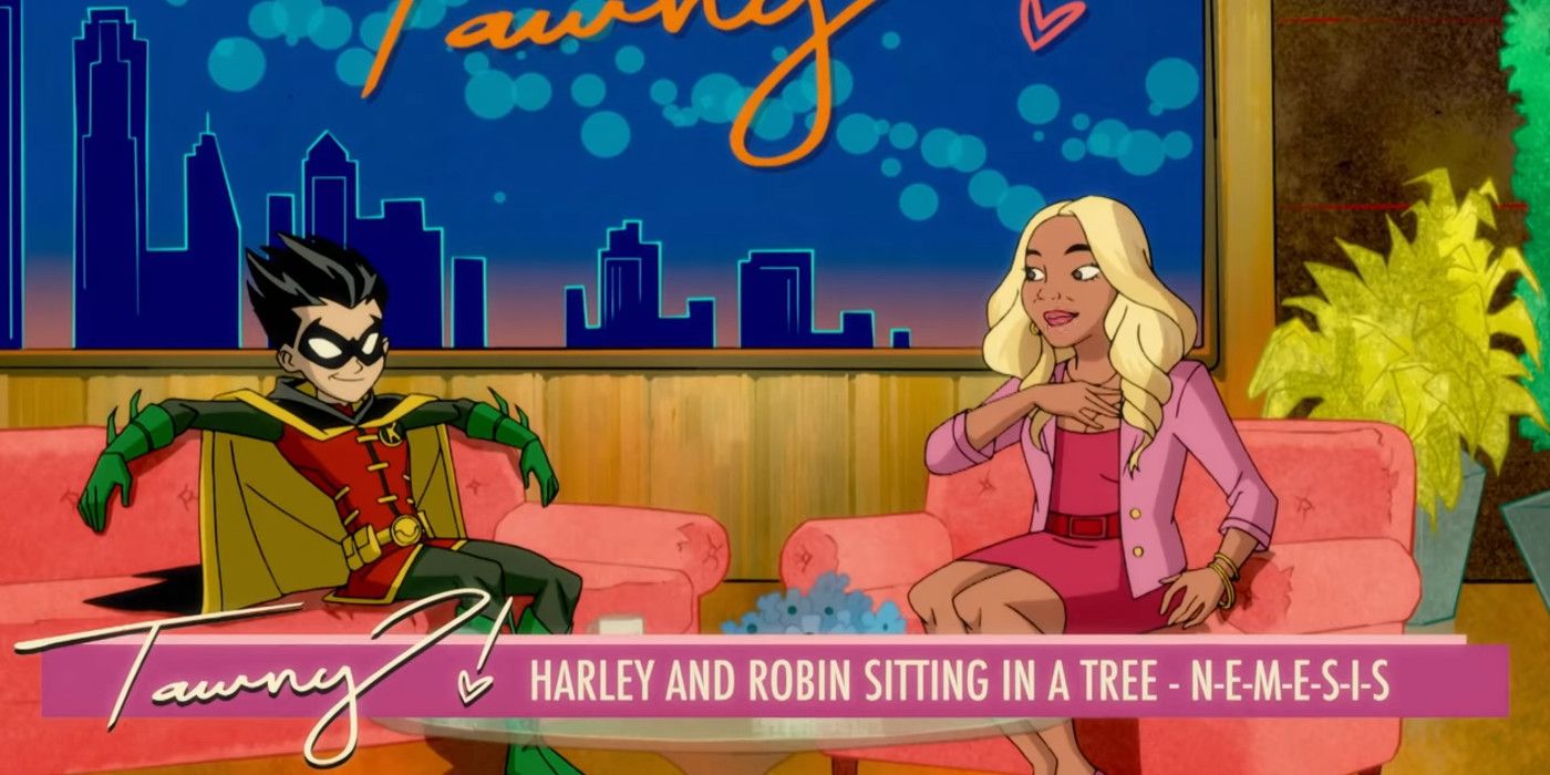 Robin on Tawny Show in Harley Quinn