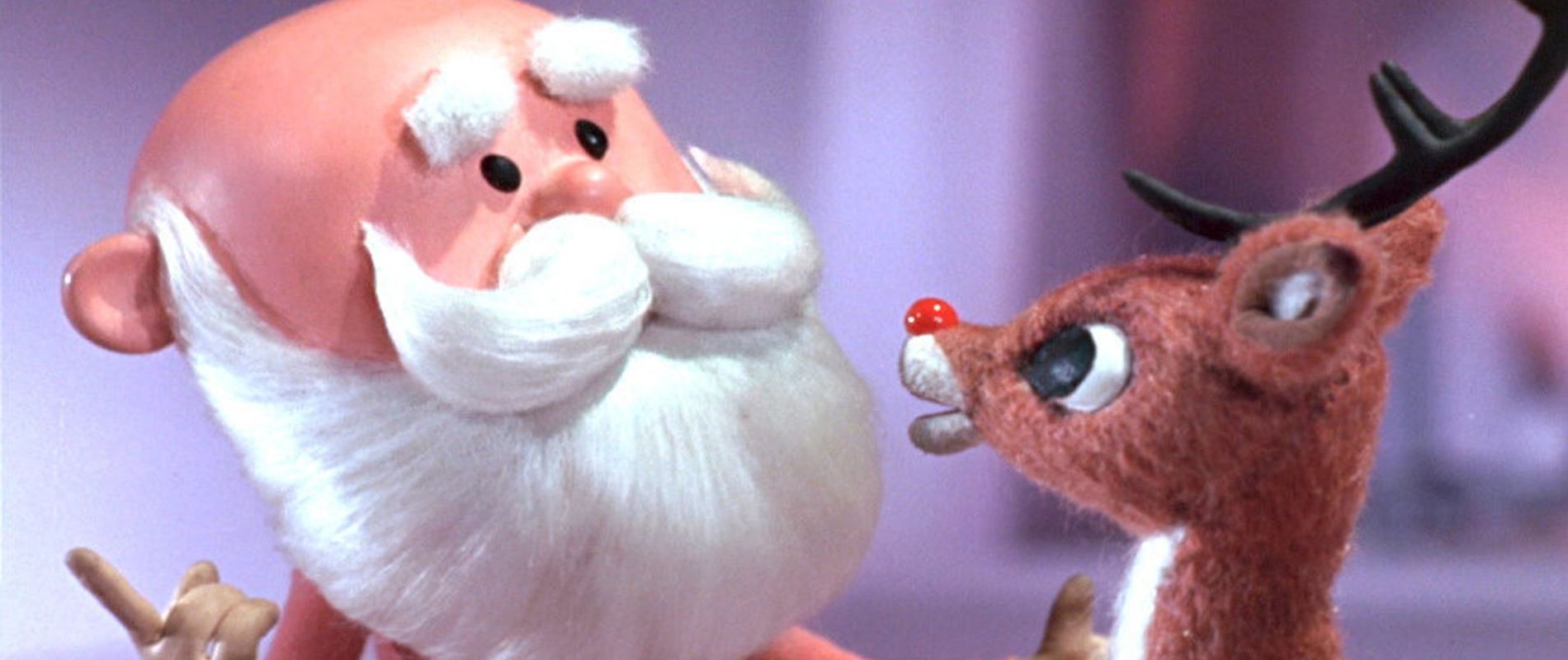 A still from the 1964 Christmas classic film Rudolph the Red Nosed Reindeer.