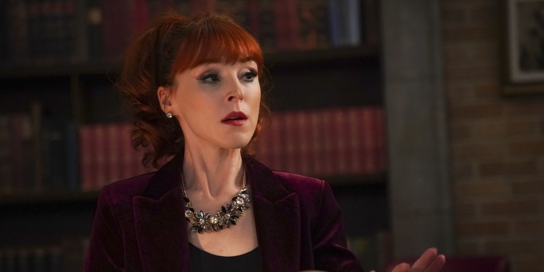 Ruth Connell as Rowena MacLeod in Supernatural 14.14