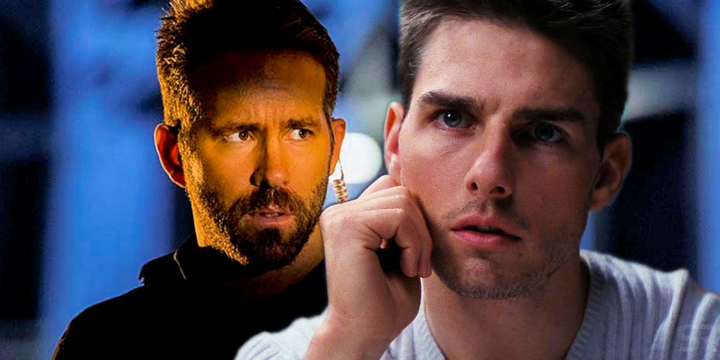 Ryan Reynolds in 6 Underground and Tom Cruise in Mission Impossible