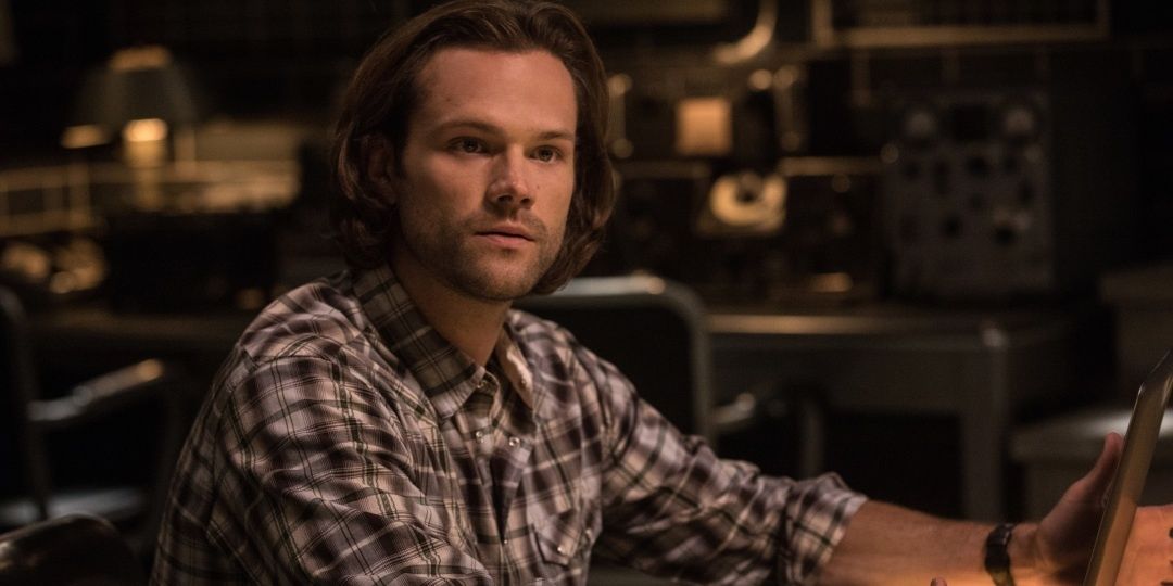 Sam Winchester looks intrigued in Supernatural