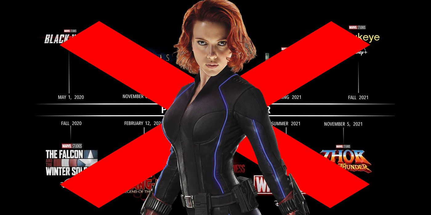 Scarlett Johansson as Black Widow Natasha Romanoff in MCU Phase 4
