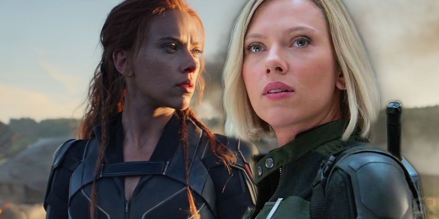 Scarlett Johansson in BlackWidow and Avengers Infinity War