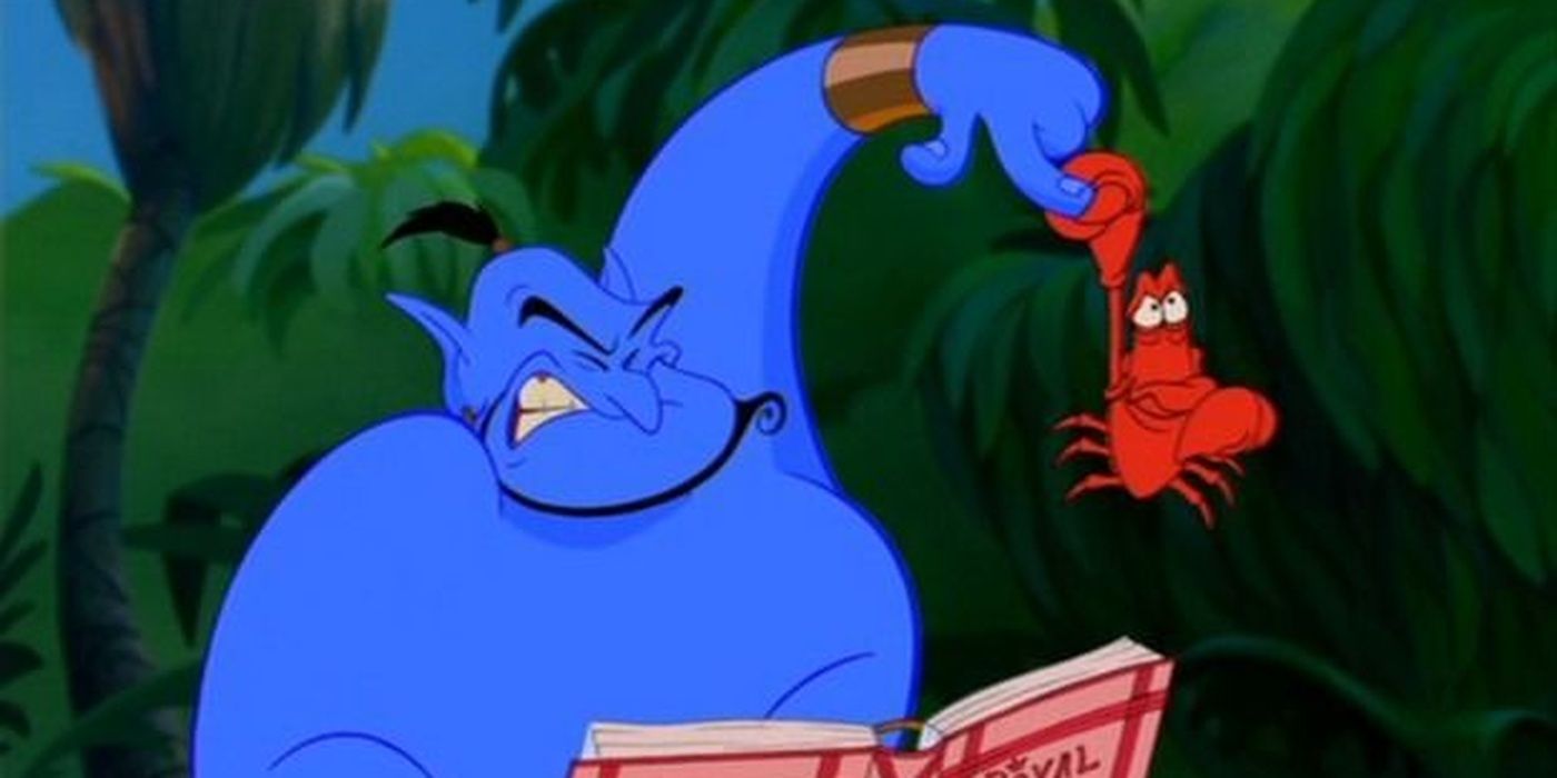 Sebastian in Aladdin