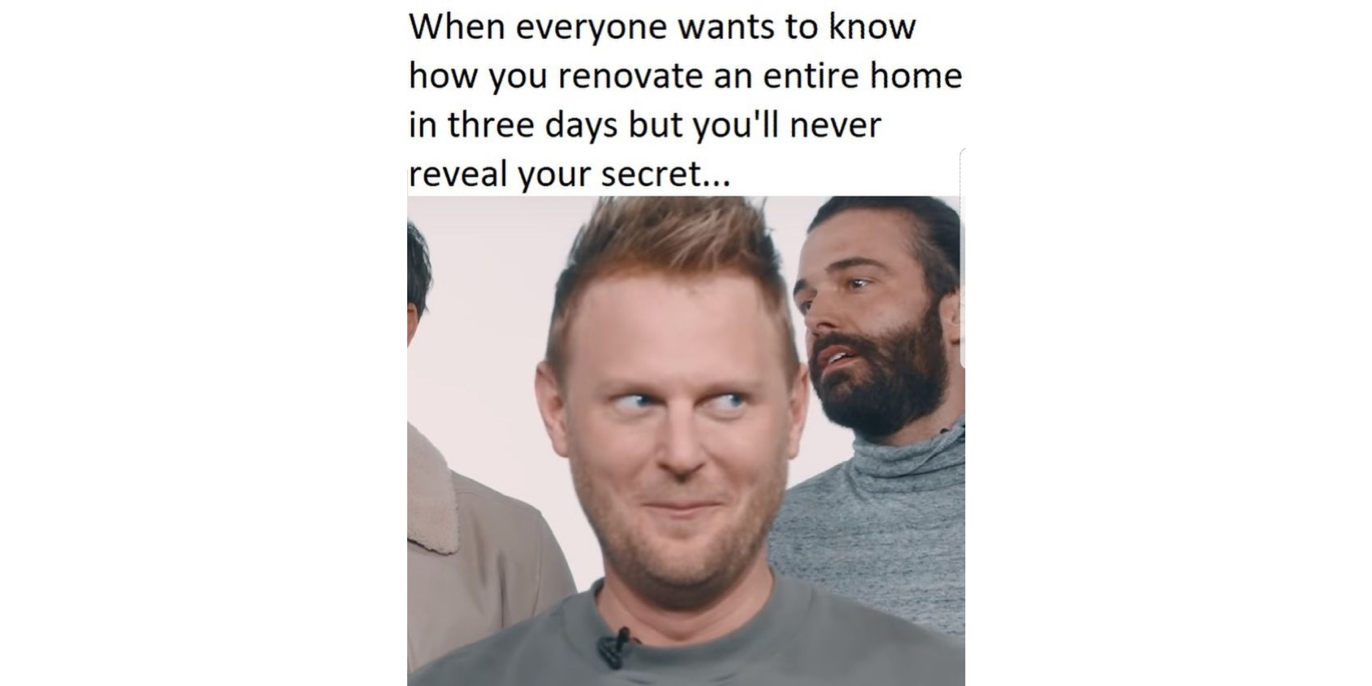 Bobby Berk on “Queer Eye” Season 1, Episode 7 on Netflix