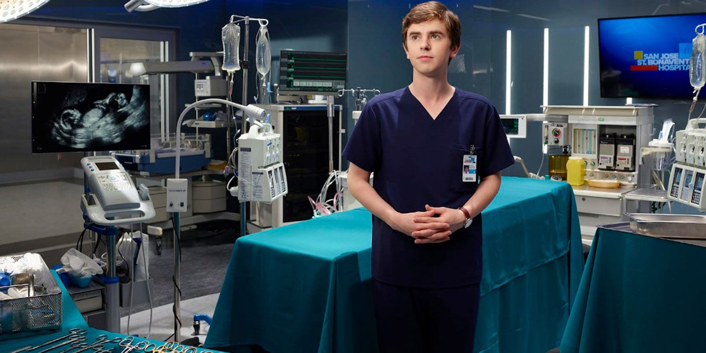 Shaun in the surgery room in the hospital on The Good Doctor.