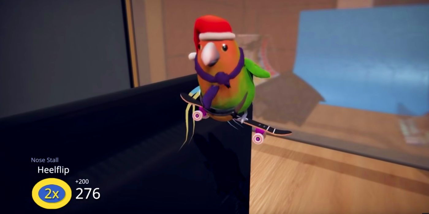 SkateBIRD Game Trailer Still Birds Skating
