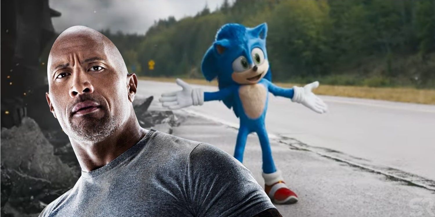 Sonic thinks The Rock is President