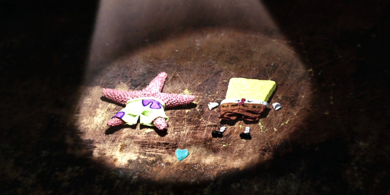 SpongeBob SquarePants Movie dried death