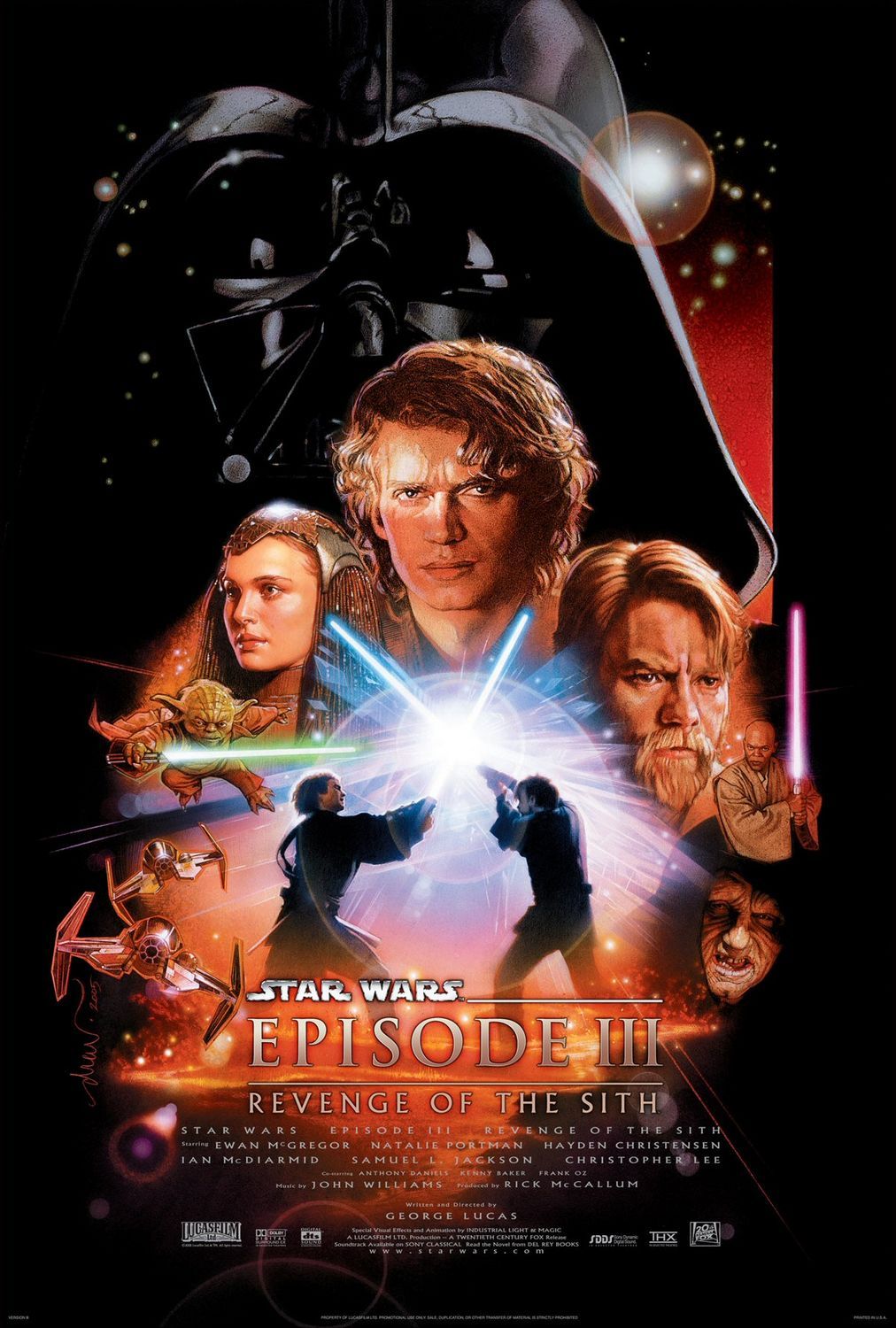 Star Wars Episode III Revenge of the Sith Movie Poster