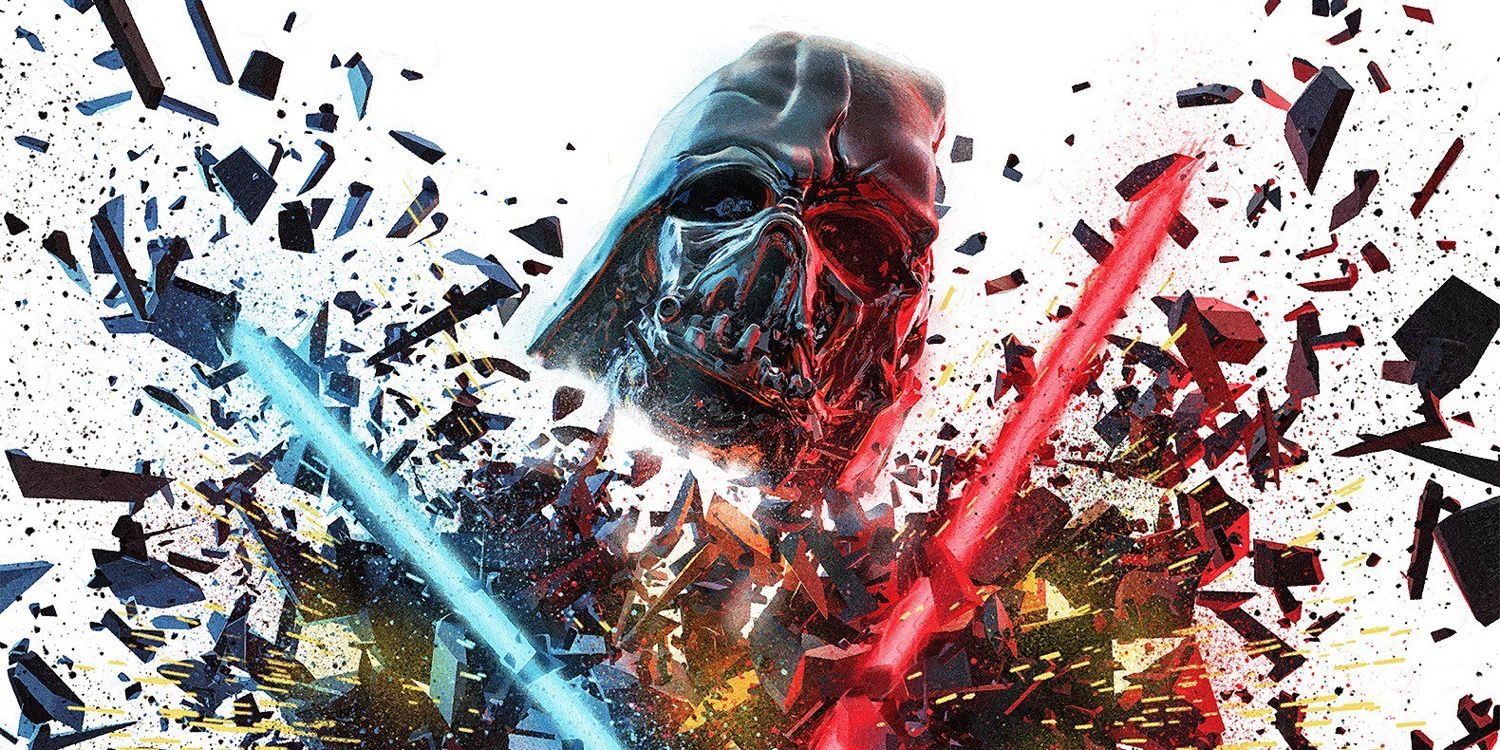 Darth Vader Is Destroyed By Rey & Kylo Ren In Rise of Skywalker Poster