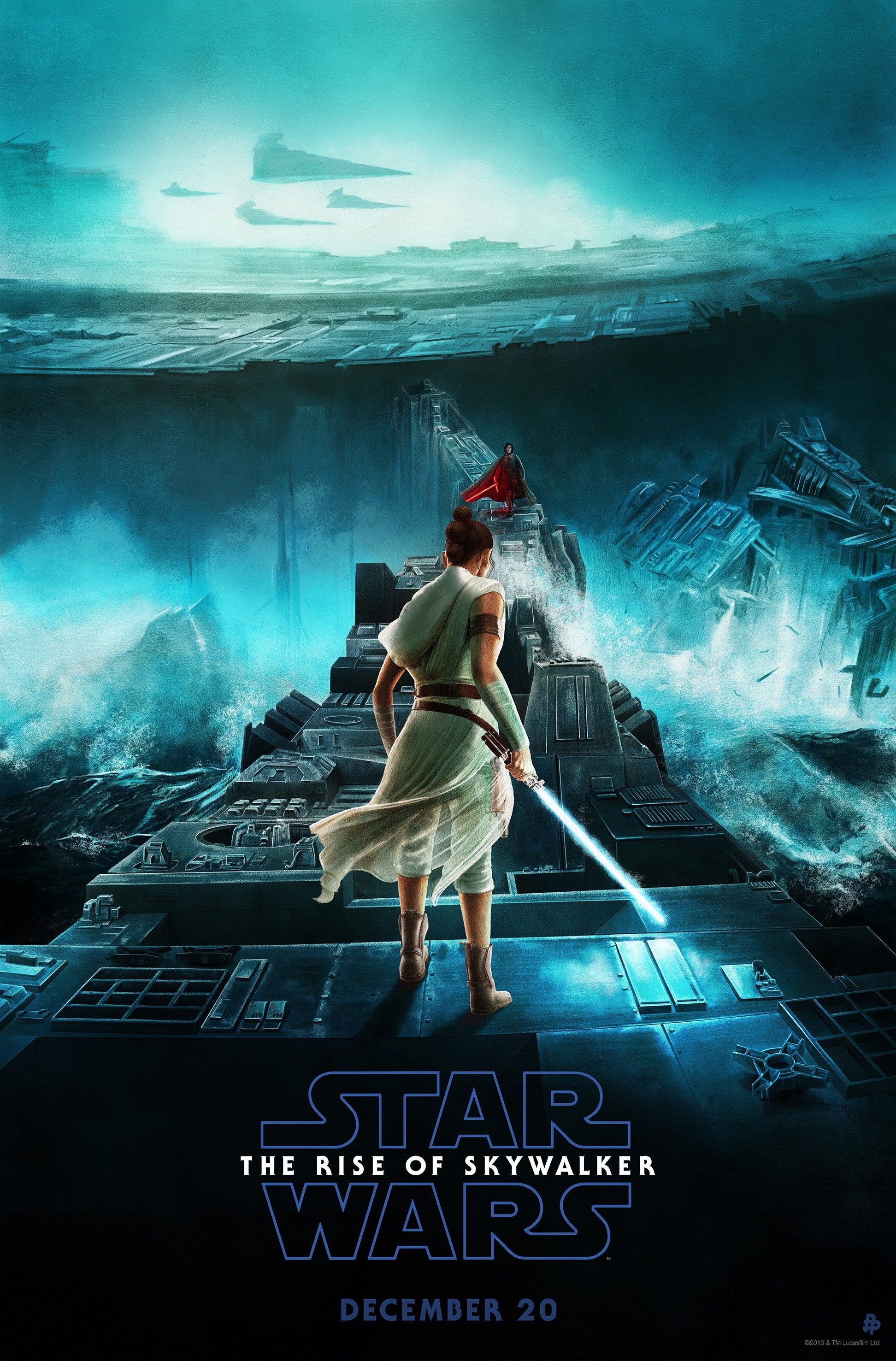 Rey & Kylo Ren Prepare For Battle In New Rise of Skywalker Poster & TV Spot