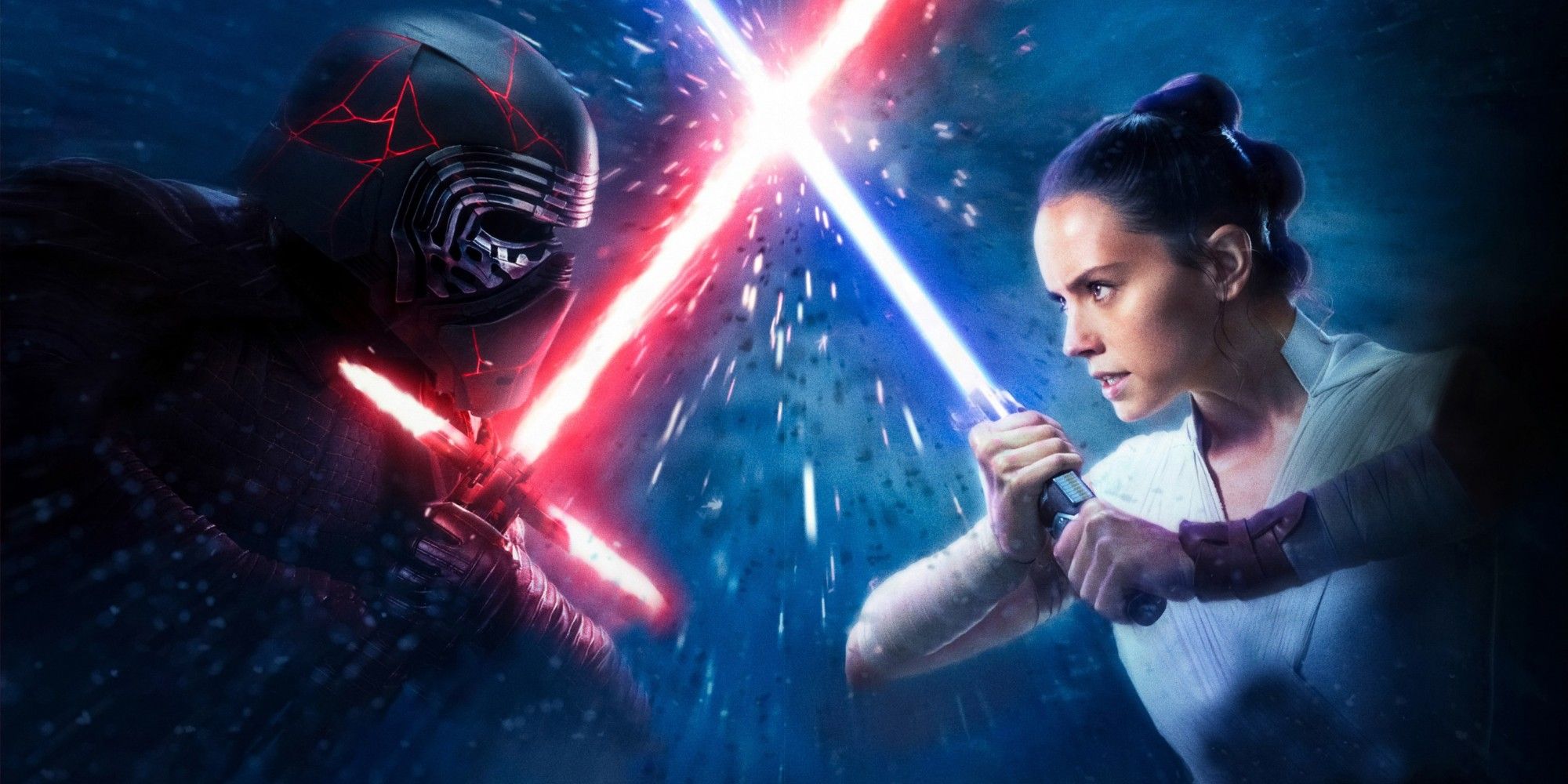 Star Wars The Rise of Skywalkr Kylo Ren and Rey