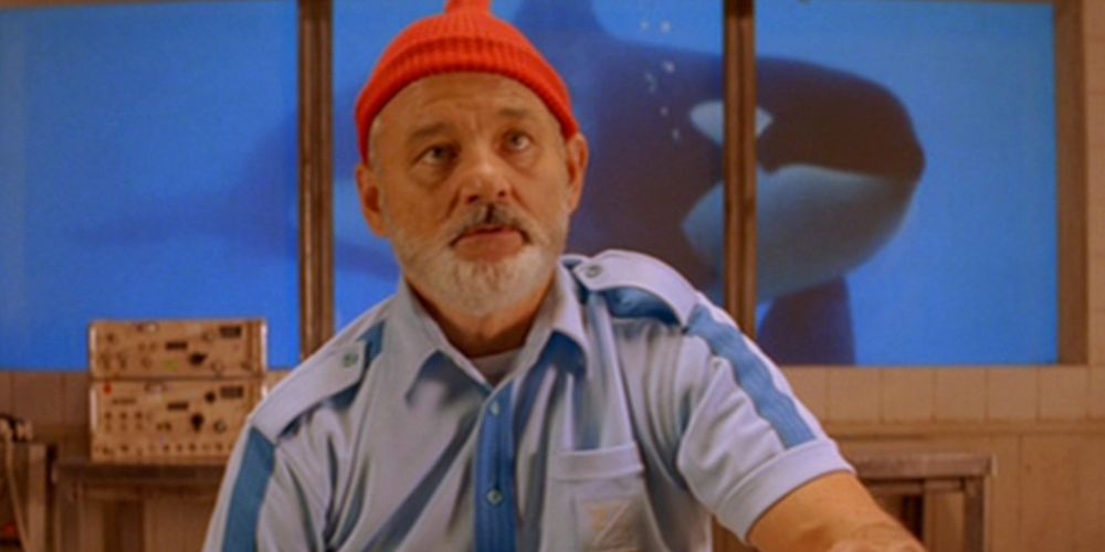 Bill Murray as Steve Zissou in The Life Aquatic