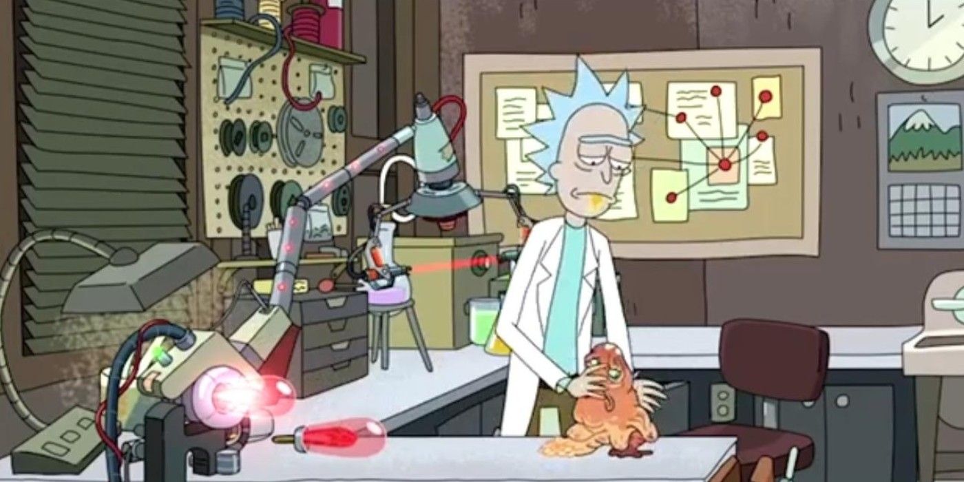 A deppresed Rick tries to commit suicide in Rick and Morty