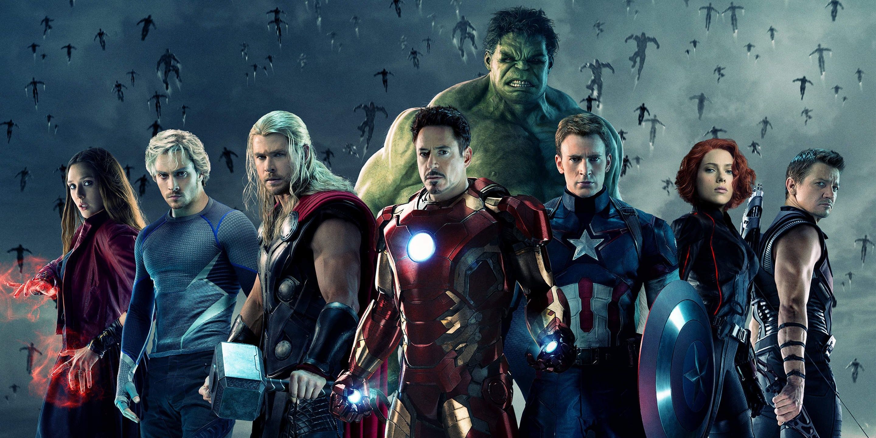 Promotional image featuring the Avengers in Age of Ultron
