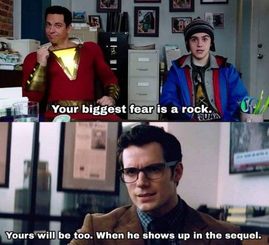 Superman vs Shazam