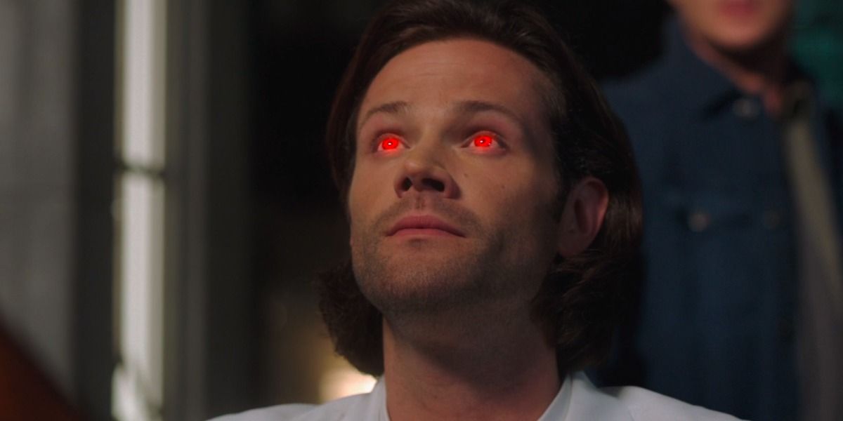 Sam flashes red eyes