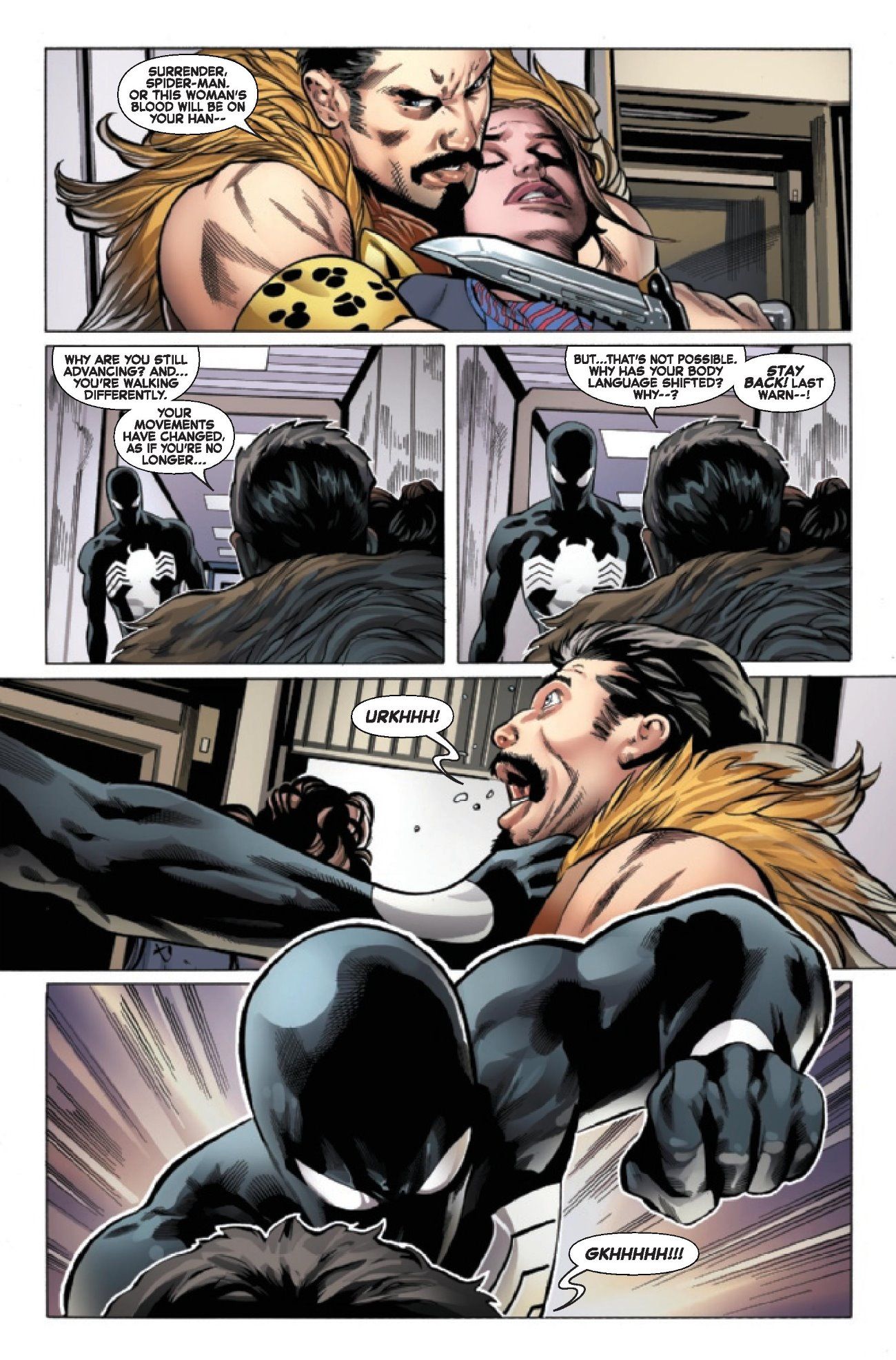 Symbiote Spider-Man Alient Reality Comic Preview 4
