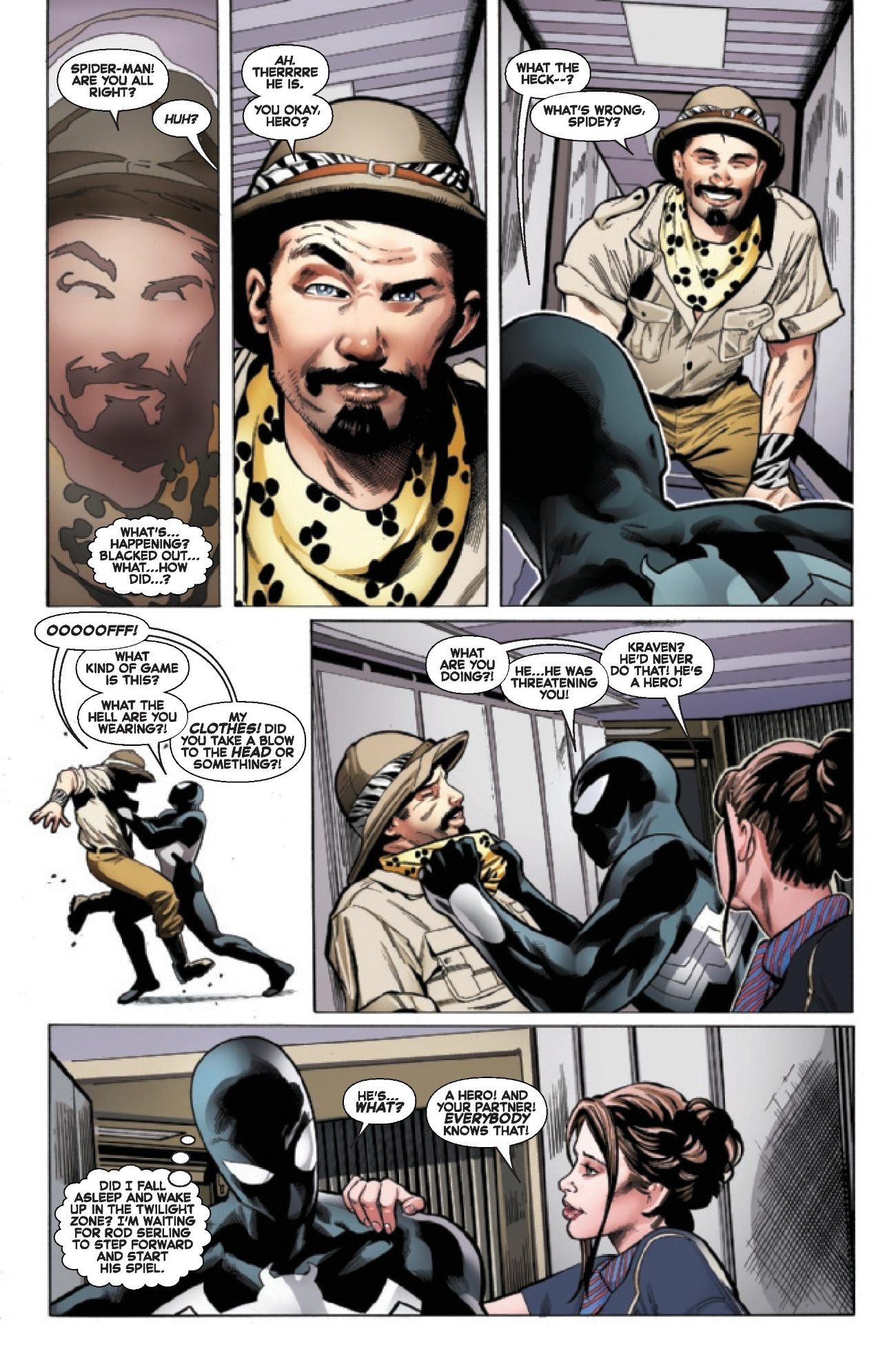 Symbiote Spider-Man Alient Reality Comic Preview 5