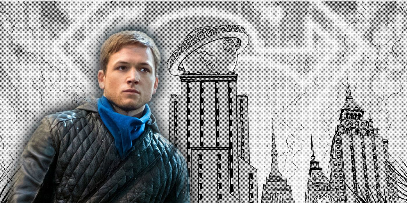 Taron Egerton Superman Comic