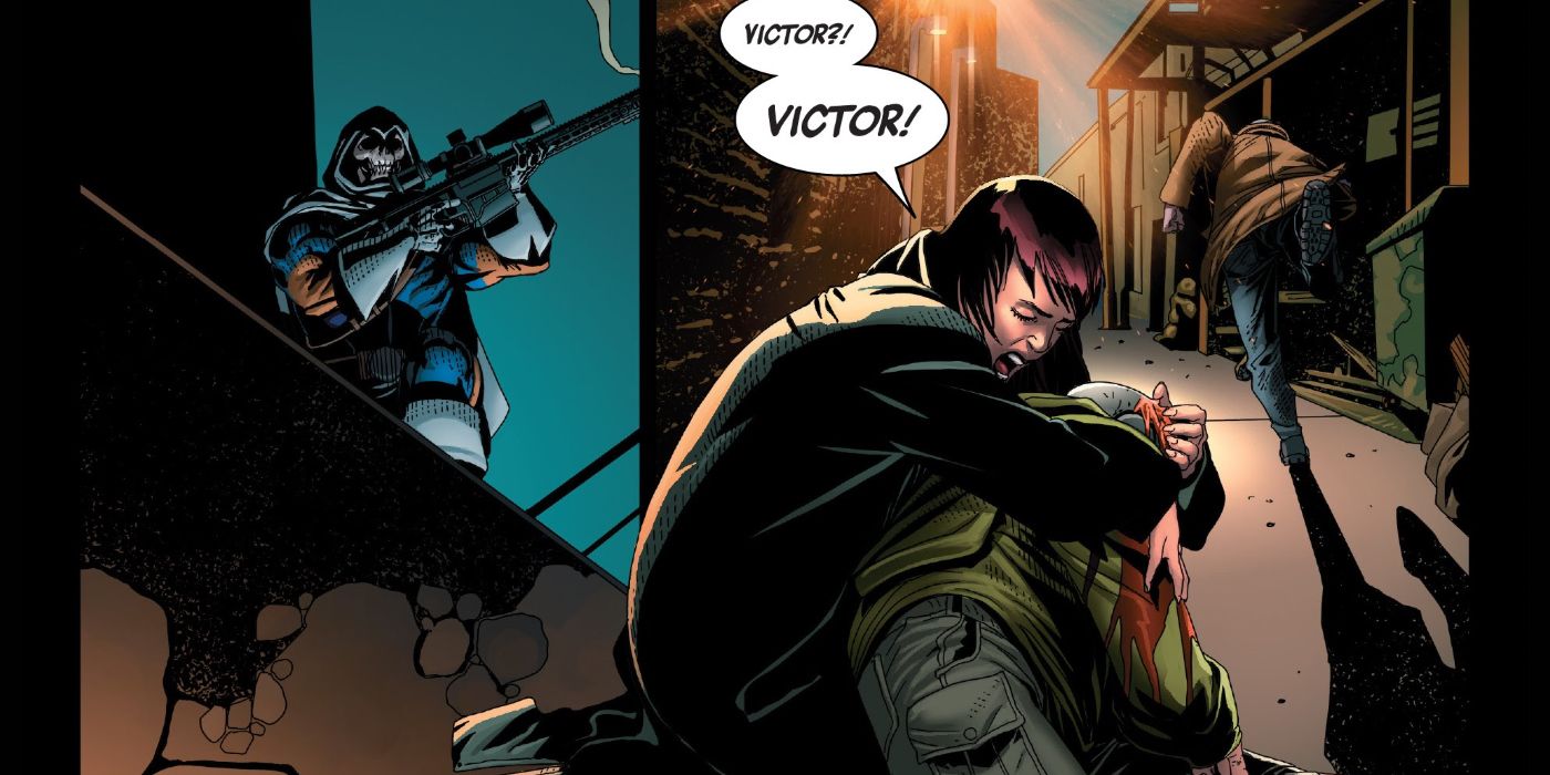 Taskmaster Kills Doctor Doom Comic