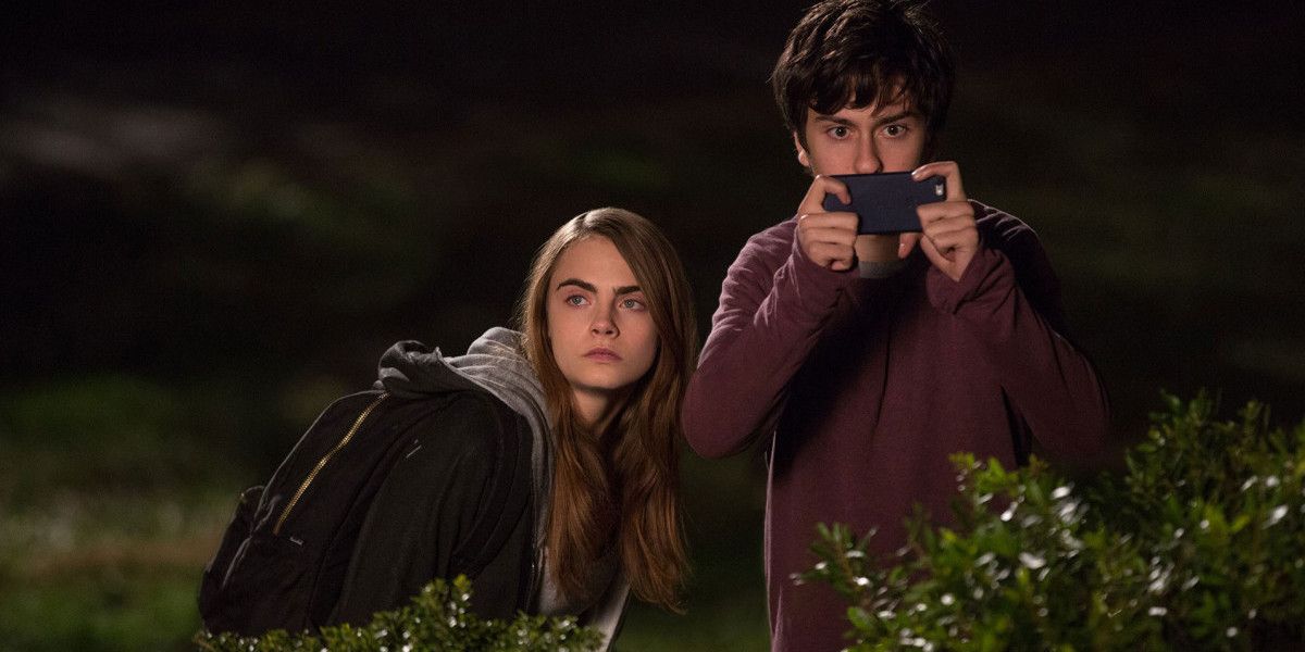Nat Wolf and Cara Develigne in Paper Towns